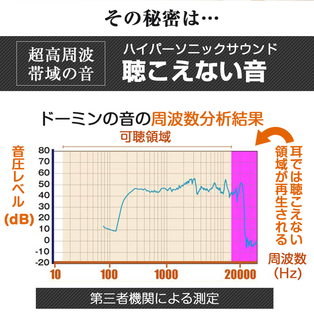 人には聞こえないハイパーソニックサウンド