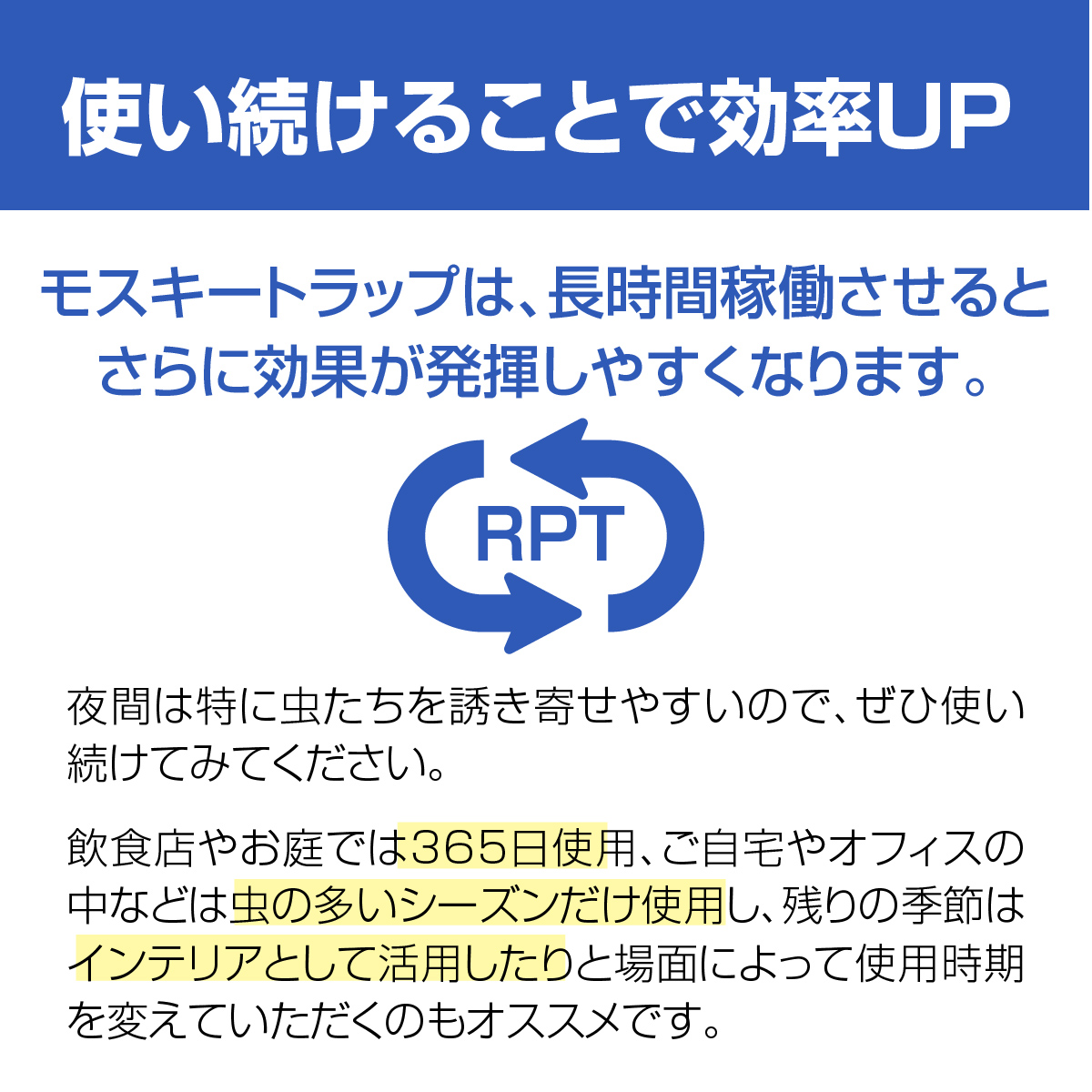 使い続ける事で効果を発揮